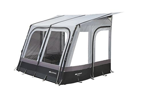 Image of Lichfield Dakota Inflatable Caravan Air Awning, Excalibur, 3m [Amazon Exclusive], 150D Waterproof Polyester with PVC Draught Skirt, Rock Pegs and Storm Straps