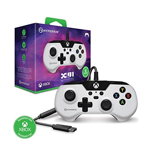 Image of Hyperkin X91 Wired Controller for Xbox Series X | S/Xbox One/Windows 10/11 - Officially Licensed By Xbox (White)