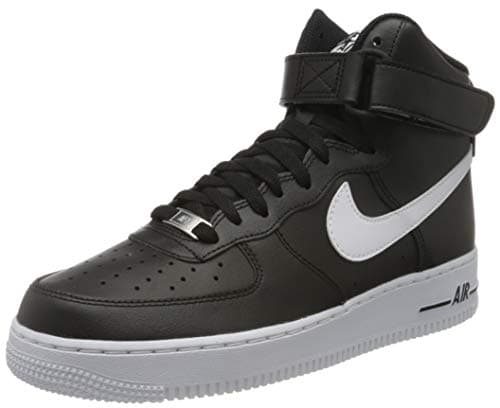Image of Nike AIR FORCE 1 HIGH '07 AN20, Men's Basketball Shoe, Black White, 7 UK (41 EU)