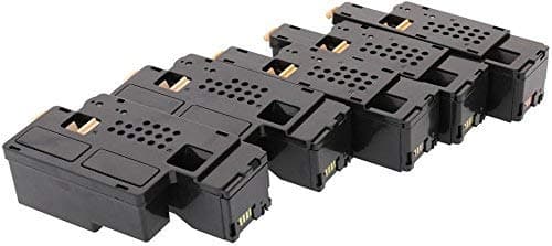 Image of TONER EXPERTE® 5 Toner Cartridges compatible for Dell 1250c 1350cn 1350cnw 1355cn 1355cnw C1760nw C1765nf C1765nfw C17XX 593-11016 593-11021 593-11018 593-11019 (2000 & 1400 Pages)