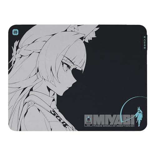 Image of Razer Gigantus V2 Soft Gaming Mouse Pad (Medium): Textured micro-woven cloth surface - thick, high density rubber foam - anti-slip base - Zenless Zone Zero Edition