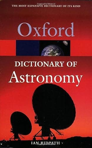 Image of A Dictionary of Astronomy (Oxford Paperback Reference)