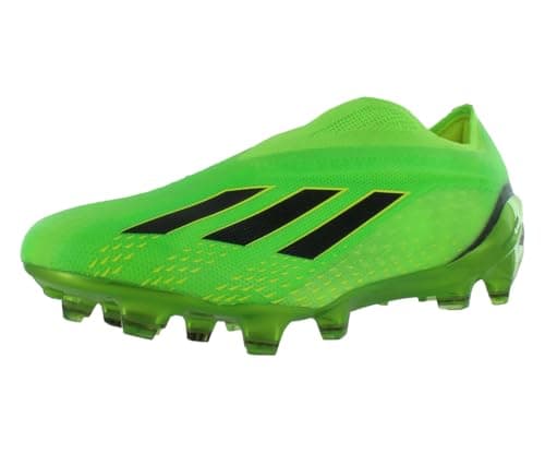 Image of adidas Men's Speedportal.2 Firm Ground Soccer Shoes, Solar Green/Core Black/Solar Yellow-green, 13 Women/12 Men