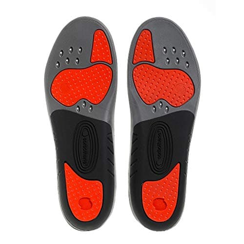 Image of SORBOTHANE Sorbo Pro Insoles Men & Women – Shock Absorbing Inserts for Pronation & Heel Pain Relief – Arch Support Shoe Insole for Running, Walking, Work Boots – Antibacterial, Size UK 7