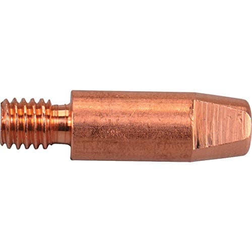 Image of Genuine Parweld MIG Contact Tips M6 x 1.0mm – Fits MB25 Style Torches – Pack of 10