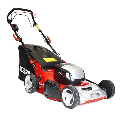 Image of Cobra MX460S40VX 18" (46cm) Self-Propelled Cordless Lawnmower – 40V 4Ah Battery & Charger, 7 Cutting Heights, 50L Grass Bag, Steel Deck, Adjustable Handle