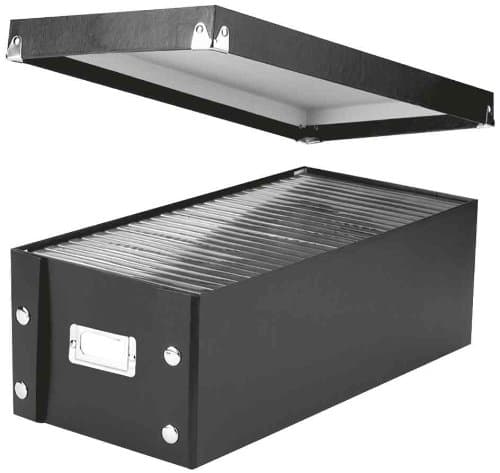 Image of Leitz Click and Store DVD Storage Box Black 60420095