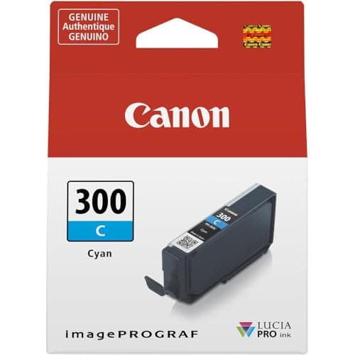 Image of Canon PFI-300 C - Cyan - original - ink tank - for imagePROGRAF PRO-300