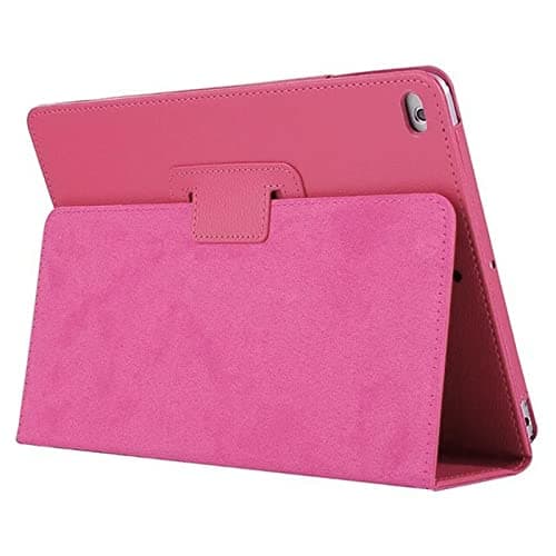 Image of Flip Folio Case for iPad Air 3rd Generation (2019) Air3 & iPad Pro 10.5-inch (2017) Pro10.5, PU-Leather Cover with Pencil Holder 10.5” Protective Cover Magnetic Closure Auto Wake/Sleep (Pink)