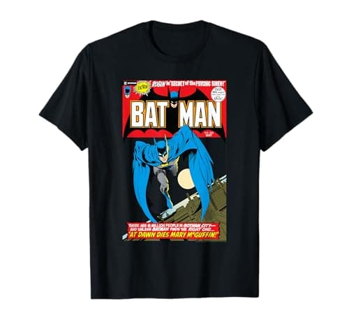 Image of DC Comics Batman Running Batman Cover T-Shirt