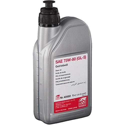 Image of febi bilstein 40580 Gear Oil SAE 75W-80 (GL-5), pack of one