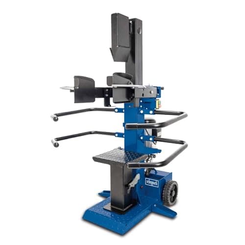 Image of Scheppach Compact 8T Vertical Log Splitter | 8 Tonne Hydraulic Force | 3150 W | Splits 1070mm Logs | Safe & Heavy-Duty Design