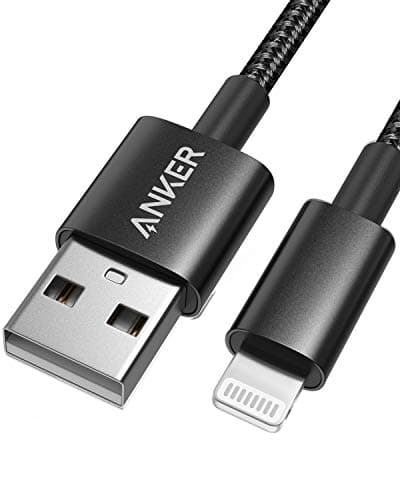 Image of Anker iPhone Charger Cable, 3.3 ft/1m, 331, Premium Nylon USB-A to Lightning, MFi Certified Charger Cable for iPhone SE/Xs/XS Max/XR/X/8 Plus/7/6 Plus, iPad, and More