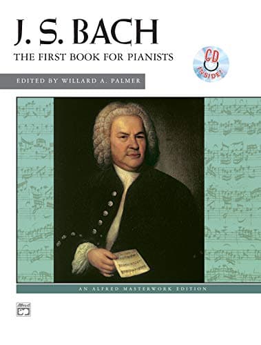 Image of First Book for Pianists - Johann Sebastian Bach: Book & CD (Alfred Masterwork Editions)