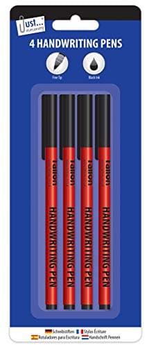 Image of Just Stationery Handwriting Pen (Pack of 4)
