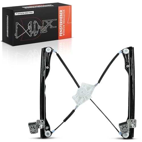 Image of Frankberg Electric Window Regulator Window Regulator Window Tilt Regulator Front Left Compatible with Golf IV Van 1J1 Box/Hatchback 1997-2004 Golf IV Variant 1J5 Box/Estate Replace# 1J4837461DS