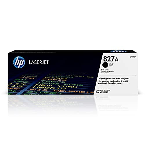 Image of HP CF300A 827A Original LaserJet Toner Cartridge, Black, Single Pack
