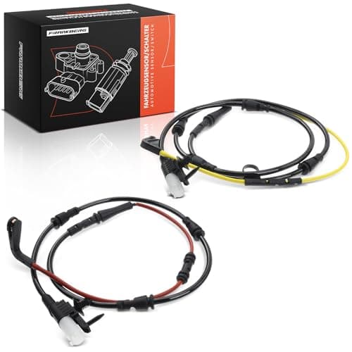 Image of Frankberg 2x Brake Pad Wear Sensor Brake Pad Wear Indicator Front and Rear Compatible with Discovery V/V Van L462 2016-Today R.a.n.g.e R.o.v.e.r IV/Sport L405 L494 2012-Today