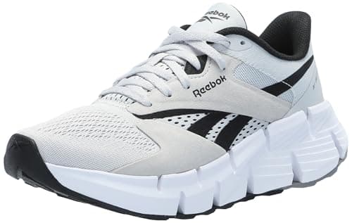 Image of Reebok Unisex Zig Dynamica 5 Sneaker, Pure Grey 2/Core Black/Footwear White, 8 UK