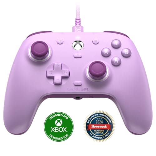 Image of GameSir G7 SE Wired Controller for Xbox Series X|S, Xbox One & Windows 10/11, Plug and Play Gaming Gamepad with Hall Effect Joysticks/Hall Trigger, 3.5mm Audio Jack - Purple