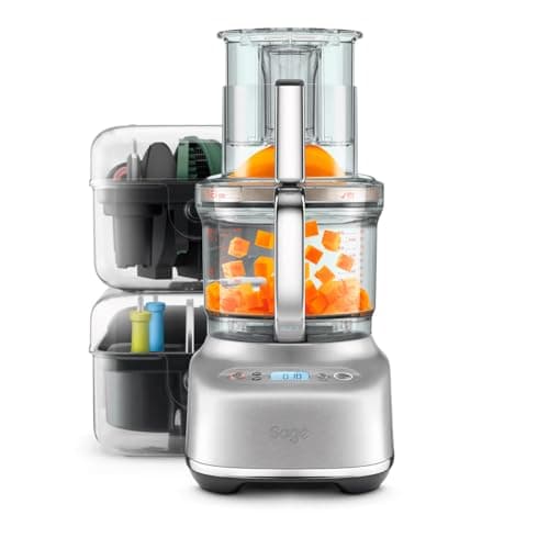Image of Sage - The Paradice 16 Food Processor - Multifunctional Vegetable Chopper, Dicer, Slicer, Shredder, Blender & Grater - 900W - Stainless Steel