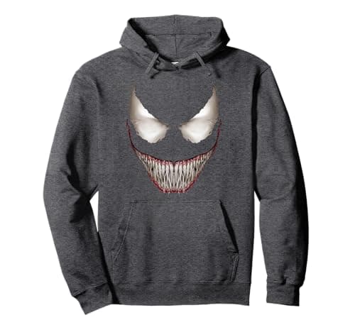 Image of Marvel Halloween Venom Big Face Grin Costume Pullover Hoodie