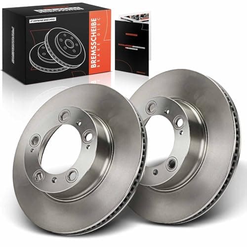 Image of Frankberg Brake Disc Set incl. 2x Discs Front Vented Ø298mm Compatible with B.o.x.s.t.e.r 986 2.5 2.7 1996-2004 Replace# 98635140105