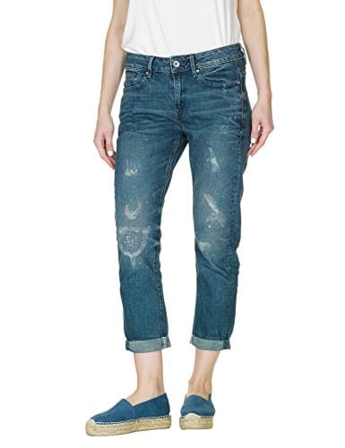 Image of G-STAR RAW Women's Midge Low Boyfriend 7/8 Jeans, Blue (dk aged restored 71 D01005-7613-6023), 26W / 32L