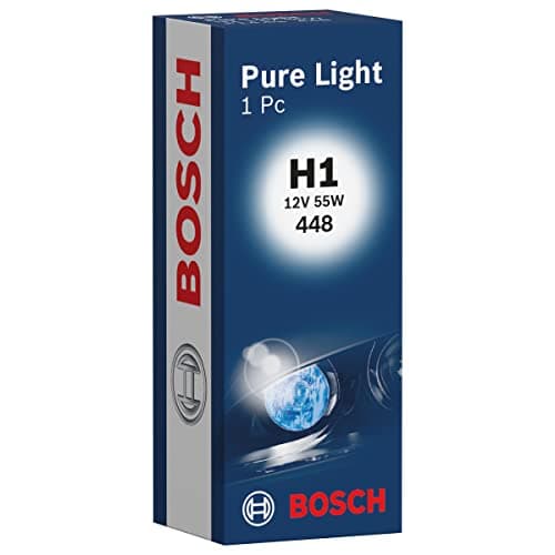 Image of BOSCH BLB448 H1 Pure Light Bulb, 12 V, Silver