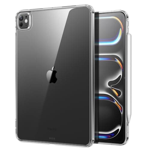 Image of ESR for iPad Pro 11 inch Case M5/M4 (2025/2024), Thin and Lightweight, Shock and Drop Protection, Yellowing Resistant, Hard Back, Supports Apple Pencil Pro and Pencil (USB-C), Classic Series, Clear