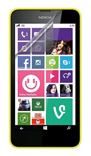 Image of Caseit Protective Anti Scratch Screen Protector for Nokia Lumia 630/635 - Clear (Triple Pack)