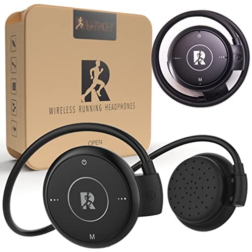 Image of Running Headphones designed by Runners - Wireless Bluetooth V5.0 Neckband Earphones for Sport Exercise Jogging Gym Workout Marathon Headphones for Running