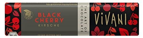 Image of Vivani Organic Black Cherry Chocolate 35g (Pack of 7)
