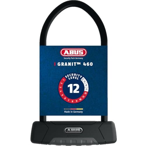 Image of ABUS U-lock Granit Plus 470 + USH470 bracket - Bike lock with parabolic shackle - security level 12