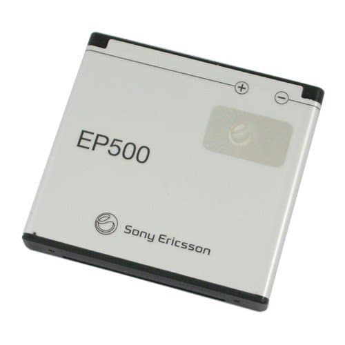 Image of Genuine Sony-Ericsson EP-500 Li-Pol 1160 mAh For Sony Ericsson Vivaz, Vivaz pro, Xperia mini, Xperia mini pro, Xperia X8 - Incl. "MyTouch" Pouch