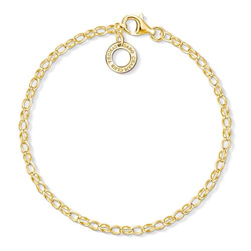 Image of Thomas Sabo charm bracelet gold-plated silver X0243-413-39-L18.5
