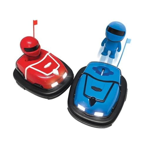 Image of RED5 Remote Control Bumper Cars Two Pack with Ejecting Drivers Dodgem RC Toy Set