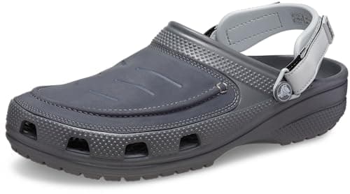 Image of Crocs Men's Clogs, Yukon Vista II LR Clog M, Slate Grey/Multi, 11 UK