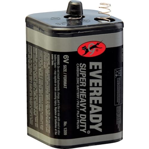 Image of Eveready 1209 6V Super Heavy Duty Lantern Battery