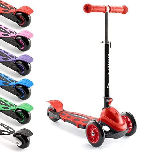 Image of ToyStar Cruise 3 Wheel Tri Scooter, Easy Folding System, Height Adjustable Handlebars, Tilt To Turn Steering, Kids Aged 3+ Years