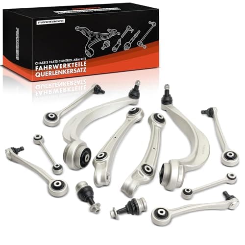 Image of Frankberg 12x Control Arm Kit Front Compatible with A4 8K2 A4 Avant 8K5 Q5 8RB 1.8L-4.2L 2007-2009 Replace# 8K0407506B,8K0407505B