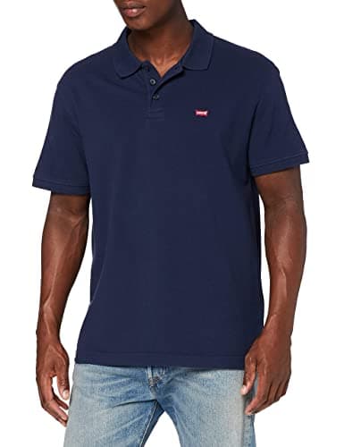 Image of Levi's Men's Housemark Polo T-Shirt, Dress Blues, XS
