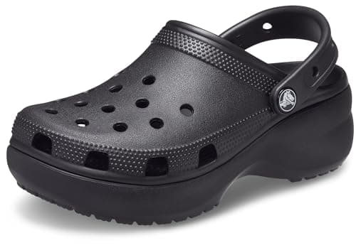 Image of Crocs Women Platform Clog Black Size 5 UK Women