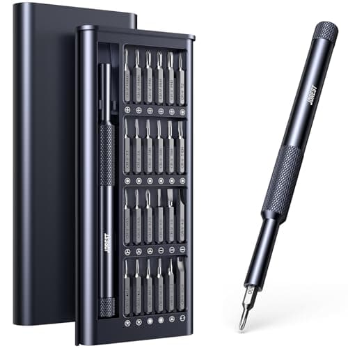 Image of JOREST 25-in-1 Precision Screwdriver Set, Mini Repair Tool Kit with Torx for MacBook, Computer, Laptop, iPhone, PS5, Xbox, Switch, Glasses, Watch, Ring Doorbell, Electronic, Small Gift Gadget for Men