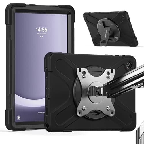 Image of TECHGEAR X-Case with VESA 75x75mm Holes for Samsung Galaxy Tab A11 Plus / A11+ 11" (X230 / X236) Tough Tablet Case with 360 Stand works with VESA 75mm Wall Desk Table Arm Holder Support Clamp Mounts