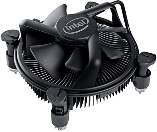 Image of Intel LGA115X/1200 All Black Stock Cooler, 3.9 Inches, CPU Cooler, Desktop Compatible
