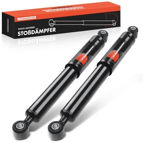 Image of Frankberg 2x Shock Absorber Strut Rear Left Right 411,5mm Gas pressure Compatible with Agila (A) H00 Wagon R+ Hatchback MA Justy III G3X Replace# 343331,4700500