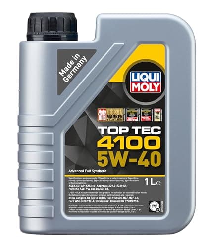 Image of LIQUI MOLY Top Tec 4100 5W-40 | 1 L | Synthesis technology motor oil | SKU: 9510