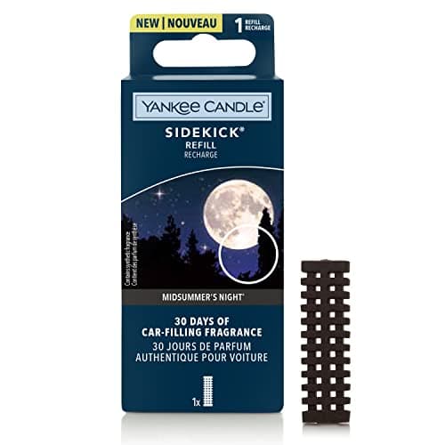 Image of Yankee Candle Sidekick Car Air Freshener Refill | Midsummer's Night Fragrance Diffuser | 1 Count