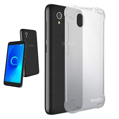 Image of Alcatel 1 Shockproof Clear Transparent Phone Case